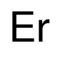 Erbium foil, thickness 1mm, 99.9 trace rare earth metals 7440.